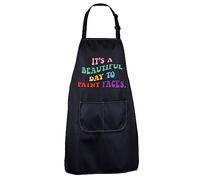 CENWA Makeup Lover Gift Esthetician Gift It’s A Beautiful Day To Paint Face Adjustable Apron Gift for Face Paint (Day To Paint Face apron EU)