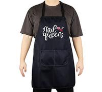 CENWA Nail Technician Aprons Nail Artist Gifts Nail Boss/Nail Queen Nail Tech Adjustable Apron For Nail Salons (Nail Queen apron eu)
