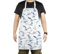 CENWA Seagull Theme Gift Ornithology Nautical Theme Apron Bird Watcher Gift Seagull Lover Gift (Seagull UK)