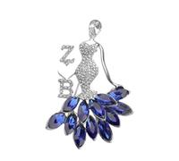 CENWA Soror Sorority Jewelry Greek Sorority Brooch Pin Jewelry Gift for Finer Women, Alloy, Zircon, no gemstone