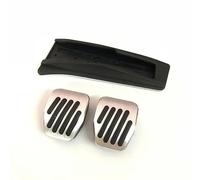 Cenxii Car Pedal Pads Aluminum Pedal Covers For BMW For E36 For E46 For E90 For X1 For M-Series AT MT LHD RHD Anti-Slip No Drill Brake Clutch Rest Pads Foot Pedal Accessories