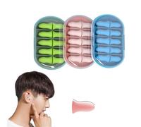 Cenz-888 5 Pair Ultra Soft Foam Earplugs, Portable Memoryy Foam Ear Protection for Sleeping/Snoring/Industrial Noise/Outdoor Works, Random Color