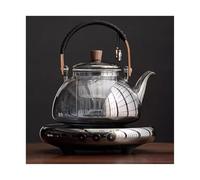 Cenz-888 Tea Kettle Light Luxury Health Pot Heat-resistant Glass Water Kettle Electric Ceramic Stove Tea Cooker Steaming and Brewing Teapot Coffee Pot