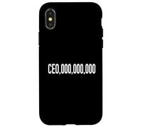 CEO,000,000,000 - CEO Billionaire Millionaire Entrepreneur Case for iPhone X/XS