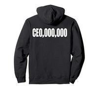 CEO,000,000 Funny Business Entrepreneur Designs For CEOs Pullover Hoodie