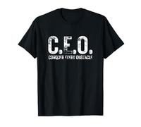 CEO Conquer Every Obstacle Inspiring Entrepreneur Motivation T-Shirt
