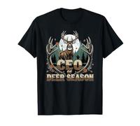 CEO of Deer Season Hunter's Antler Stalking T-Shirt