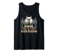 CEO of Deer Season Hunter's Antler Stalking Tank Top
