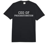 CEO of Procrastination Comfort Colors Adult Heavyweight T-Shirt