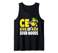 CEO of Sour Moods Lemon Humor Sarcastic Boss Tank Top