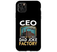 CEO Of The Dad Joke Factory Hilarious Humor Gag Dad Jokes Case for iPhone 11 Pro Max