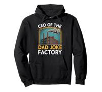 CEO Of The Dad Joke Factory Mens Dad Jokes Father Pullover Hoodie