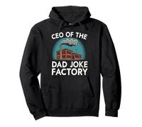 CEO Of The Dad Joke Factory Mens Dad Jokes Father Pullover Hoodie