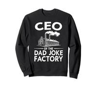 CEO Of The Dad Joke Factory Mens Dad Jokes Father Sweatshirt