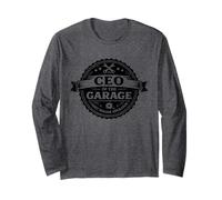 CEO of The Garage Chief Engine Operator Workshop Long Sleeve T-Shirt