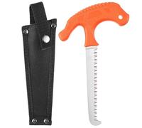 Ceoighe - Hunting bone saw, saw for hunting, camping and game processing, ergonomic non-slip T-handle, CR13 butcher bone saw 4.96 inch, bone saw