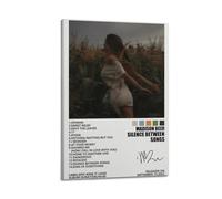 ceok Madison Beer Poster Silence Between Songs New Music Album Cover Poster Wall Art Decor Print Picture Paintings for Living Room Bedroom Decoration 12x18inch(30x45cm) Frame-style