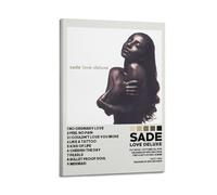 ceok Sade Posters Love Deluxe Moive Poster Wall Art Decor Print Picture Paintings for Living Room Bedroom Decoration 24x36inch(60x90cm) Frame-style