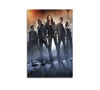 ceok The Mortal Instruments City of Bones Moive Poster Wall Art Decor Print Picture Paintings for Living Room Bedroom Decoration 12x18inch(30x45cm) Unframe-style