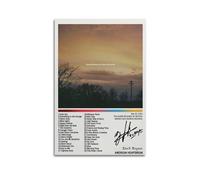 ceok Zach Bryan Poster American Heartbreak Moive Poster Wall Art Decor Print Picture Paintings for Living Room Bedroom Decoration 12x18inch(30x45cm) Unframe-style