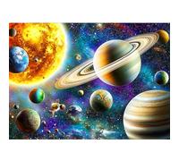 CEOVR Diamond Painting Kits Adults,Solar System Diamond Art Kits Adults,30x40cm,Beautiful Universe,5D DIY Gem Art Craft Set for Leisure Time