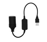CeoxThao USB to 12V Cigarette Lighter Adapter, 5V USB Male to 12V Cigarette Lighter Socket Female Converter Car Charger Power Cable Cord for Dash Cam, GPS, Driving Recorder, and Car Purifier