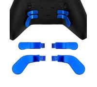 Ceozon Replacement Back Paddles 4 pcs Metal Stainless Steel Trigger Locks for Xbox One Elite Controller Series 2 Xbox One Elite Back Buttons Accessories Blue