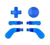 Ceozon Replacement Back Paddles 6 pcs Metal Stainless Steel Trigger Locks D Pads Direction Keys for Xbox One Elite Controller Series 2 Xbox One Elite Accessories (Blue)
