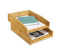 CEP Silva Bamboo Letter Tray Pk 2