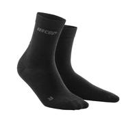 CEP Allday Recovery Mid Cut Compression Socks for Women - Anthracite Black