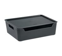 Cep Bella Storage Box 9.15L Charcoal Grey