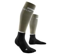 CEP Compression Socks Tall V4 25-31 cm Women Olive/Black for Running and Recovery