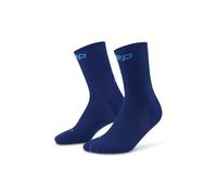 CEP Core 5.0 Mid Cut Women's Running Socks - Powerful Compression Socks for Women with Targeted Stabilization, Air Channels and Perfect Fit - Ideal Running Socks for Long Distances, dark blue, 40-43