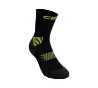CEP Core Mid Cut 5.0 Compression Socks Men - Black, Lime, Size V