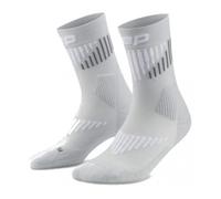 CEP Core Run Merino Socks Mid-Cut 3.0 37-40 III Gray / White Women