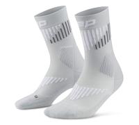 CEP Core Run Merino Socks Mid-Cut 3.0 42-45 IV Gray Women