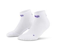 CEP Core Run Ultralight Compression Socks Low 4.0 White Size 42-45 (EU) for Enhanced Performance in Running and Training