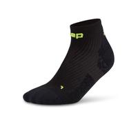CEP Core Run Ultralight Compression Socks Low-Cut 39-42 Black for Enhanced Performance in Running and Training