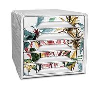 CEP File Folder Module Organiser 5 Drawers Document Storage Office Smoove Tropical