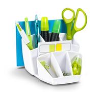 CEP Pro Gloss Desk Tidy White 580GWHITE
