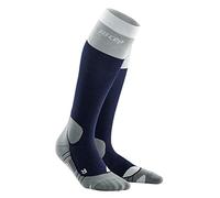 CEP - HIKING LIGHT MERINO REDESIGN SOCKS for women | Long hiking socks with activating compression in Marineblue / grey | size IV
