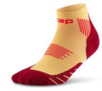 CEP - Men's Core 5.0 Low Cut Compression Running Socks Size V/XL/10-13+ Marigold/Burgundy, Marigold/Burgundy, XL