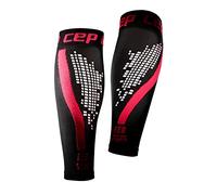 CEP - NIGHTTECH CALF SLEEVE 2.0 for men | Reflective leg compression sleeves in pink, size IV
