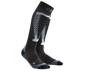 CEP Obstacle Run Compression stockings Anthracite Men Size : III