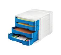 CEP Pro Gloss 4 Drawer Set Blue 394GBLUE