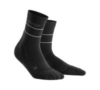 CEP Reflective Running Socks Women - Black, Silver, Size II
