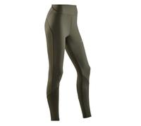 CEP Reflective Tights Size S Green - Ultimate Comfort and Visibility for Night Running