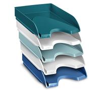 CEP Office Solutions Letter Trays Riviera 1020050511 - Polystyrene Multicoloured Pack of 5