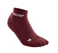 CEP Run Socks Low Cut V4 Red (EU 34-37) - Optimal Compression for Running and Recovery