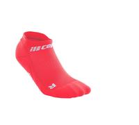 CEP - THE RUN COMPRESSION SOCKS NO SHOW for women | Extra short running socks in pink with compression | Regenerating compression socks for women | Size II | S
